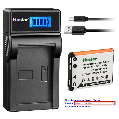 Kastar battery lcd usb charger - kastar,