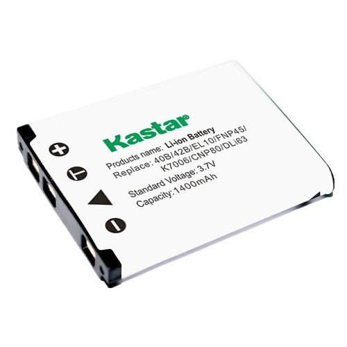 Kastar battery for fujifilm - 1x,