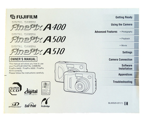 Fujifilm manual original - fujifilm,